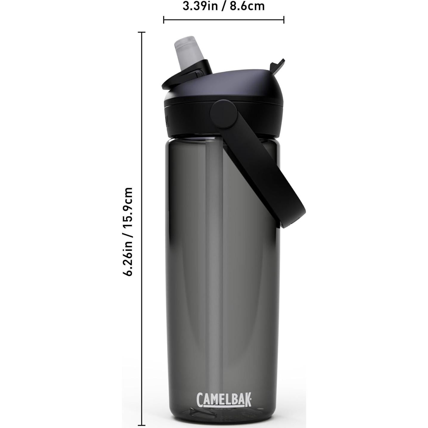 Botella de Agua CamelBak Thrive Flip Straw 590ml Carbón