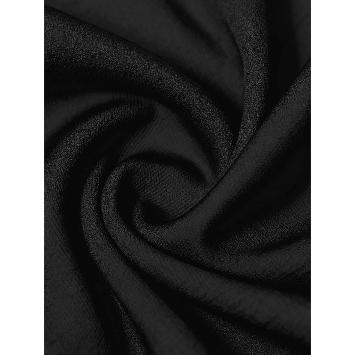 Pantalones de Scrubs para Mujeres Reinwaete, Negro, 5 Bolsillos