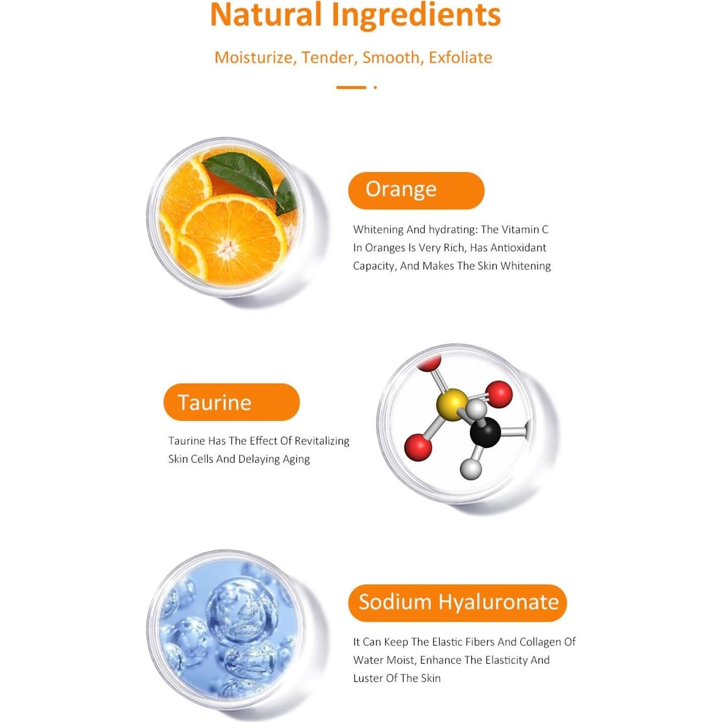 Mascarilla Peel Off de Vitamina C Naranja 100ml - Exfoliante Facial