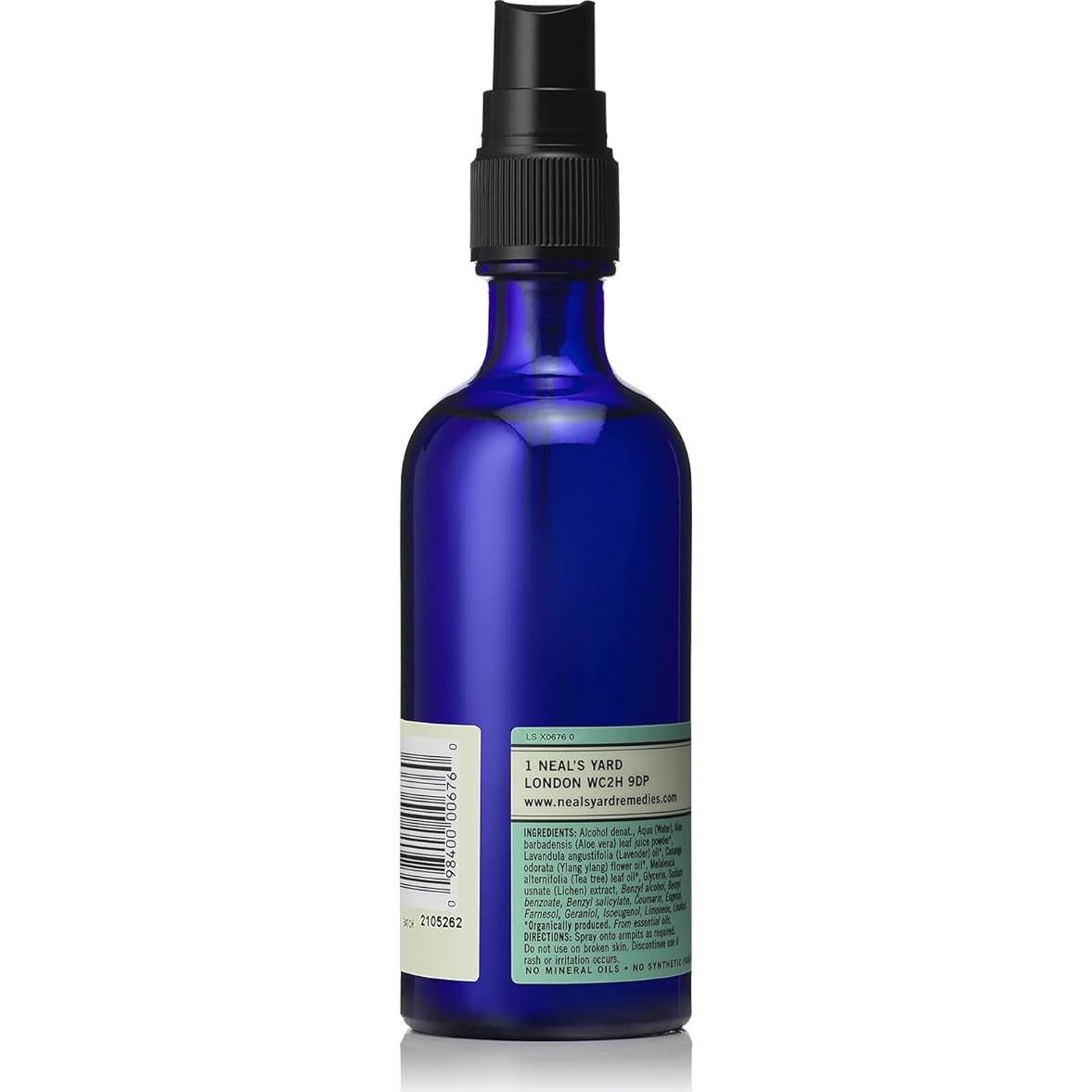 Desodorante en Spray Neal's Yard 100ml Limón y Cilantro