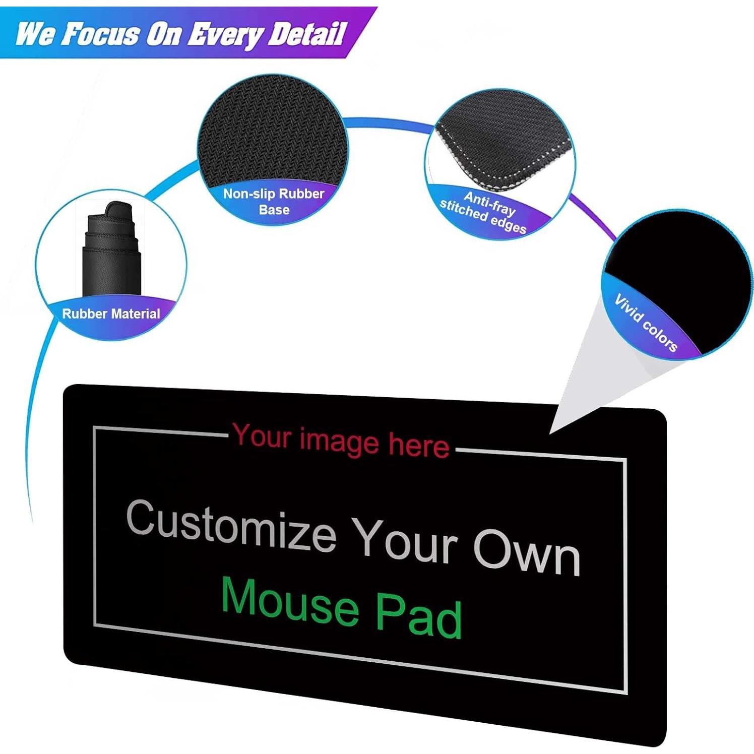 Alfombrilla de Ratón Gaming Personalizada GZESZT 80x30 cm