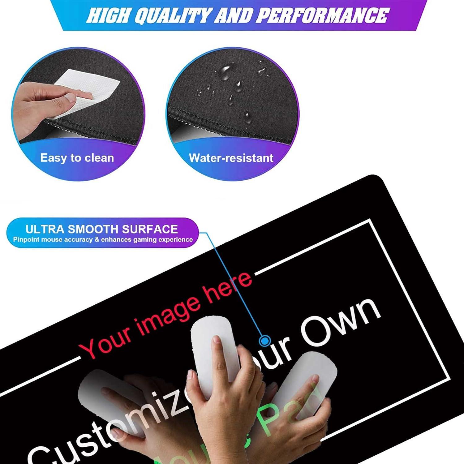 Alfombrilla de Ratón Gaming Personalizada GZESZT 80x30 cm