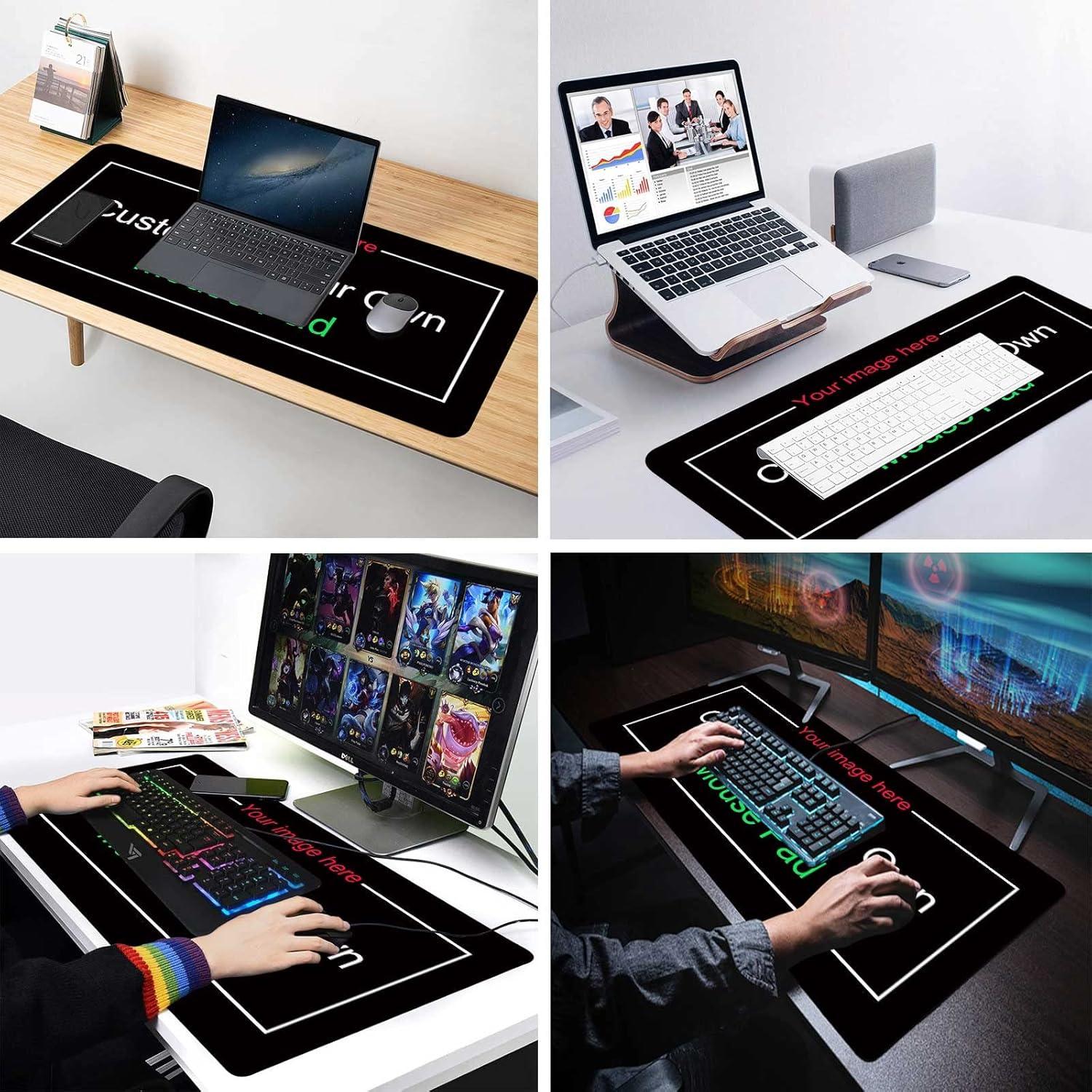 Alfombrilla de Ratón Gaming Personalizada GZESZT 80x30 cm