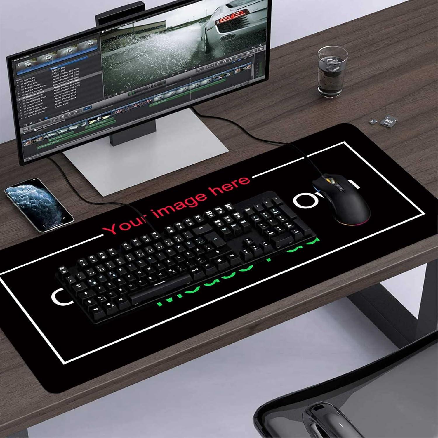 Alfombrilla de Ratón Gaming Personalizada GZESZT 80x30 cm