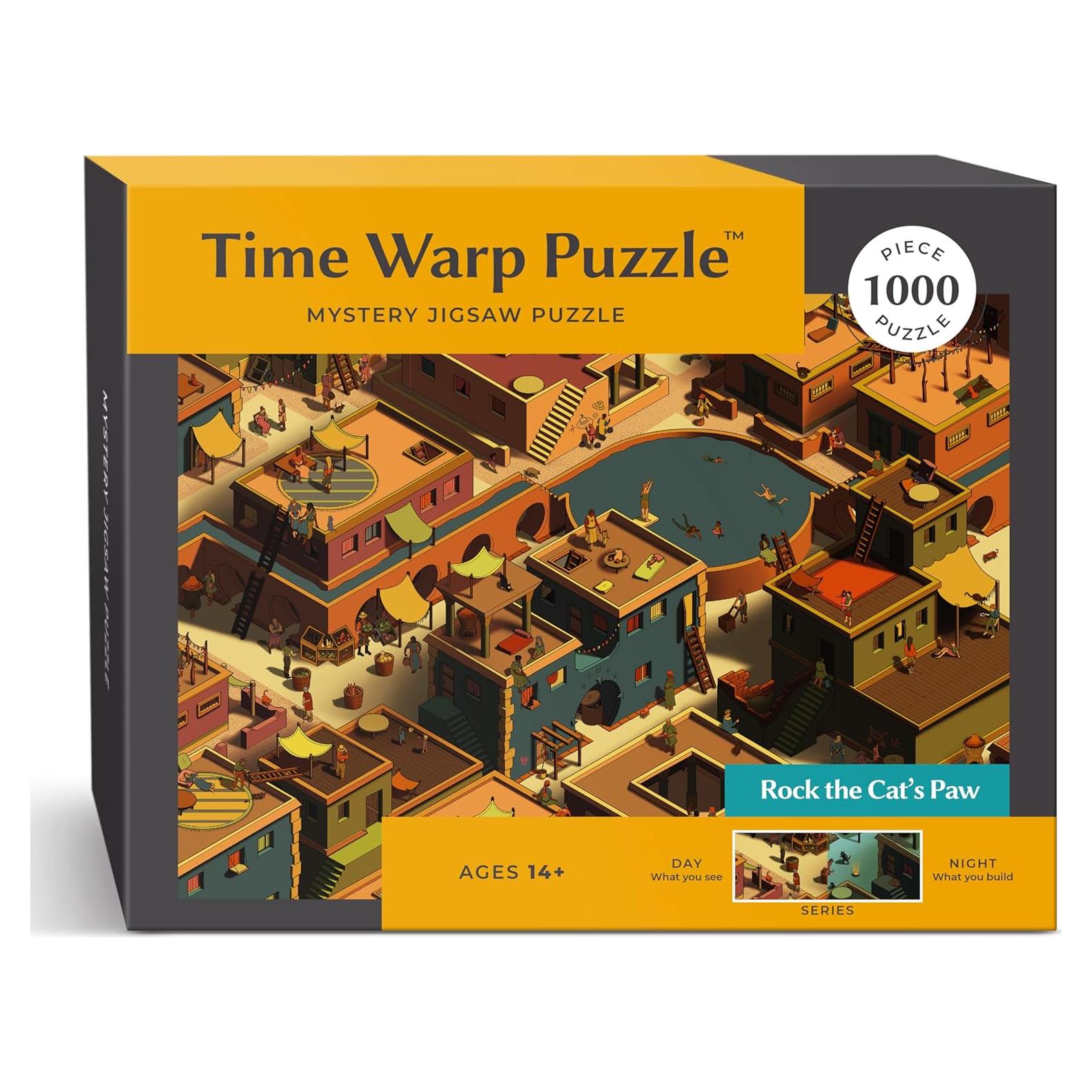 Rompecabezas Time Warp 1000 Piezas Sala de da Vinci 67x49 cm