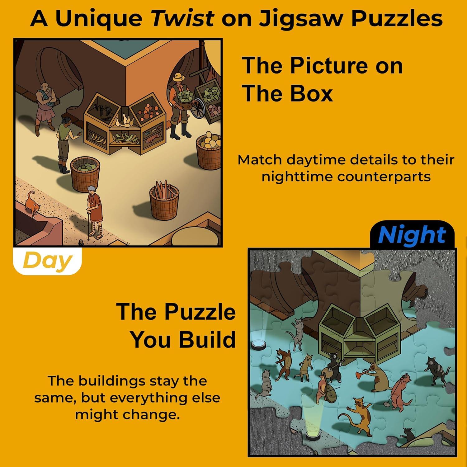 Rompecabezas Time Warp 1000 Piezas Sala de da Vinci 67x49 cm