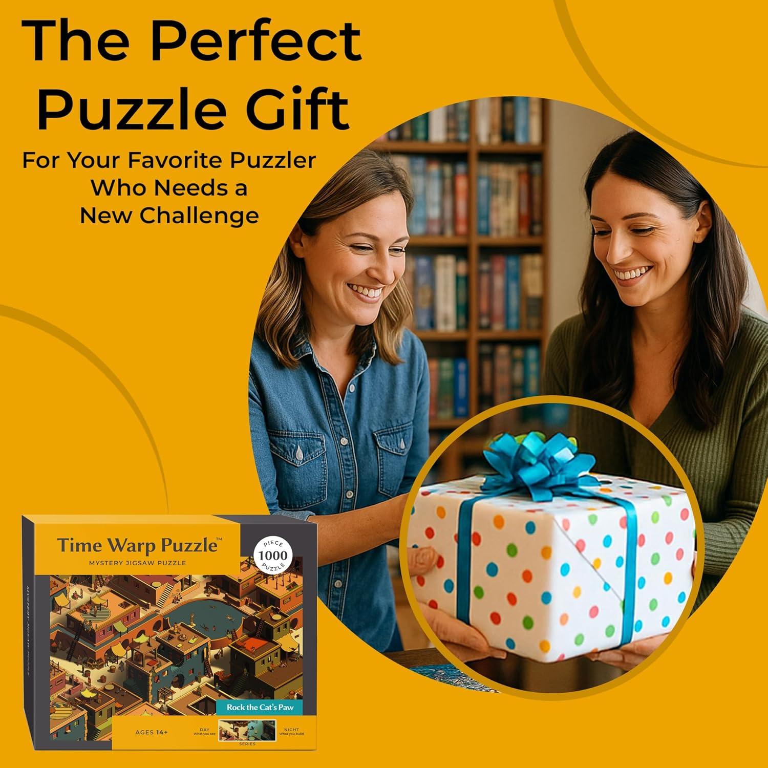 Rompecabezas Time Warp 1000 Piezas Sala de da Vinci 67x49 cm