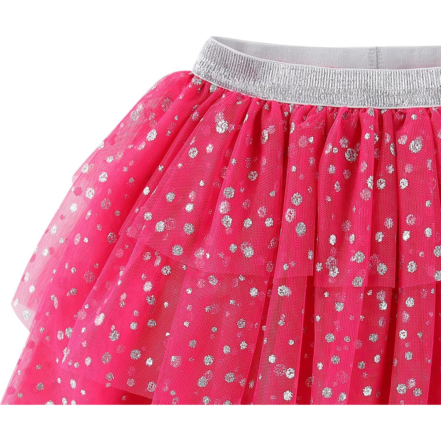 Conjunto Camiseta Manga Corta DreamWorks Trolls + Falda Tutu