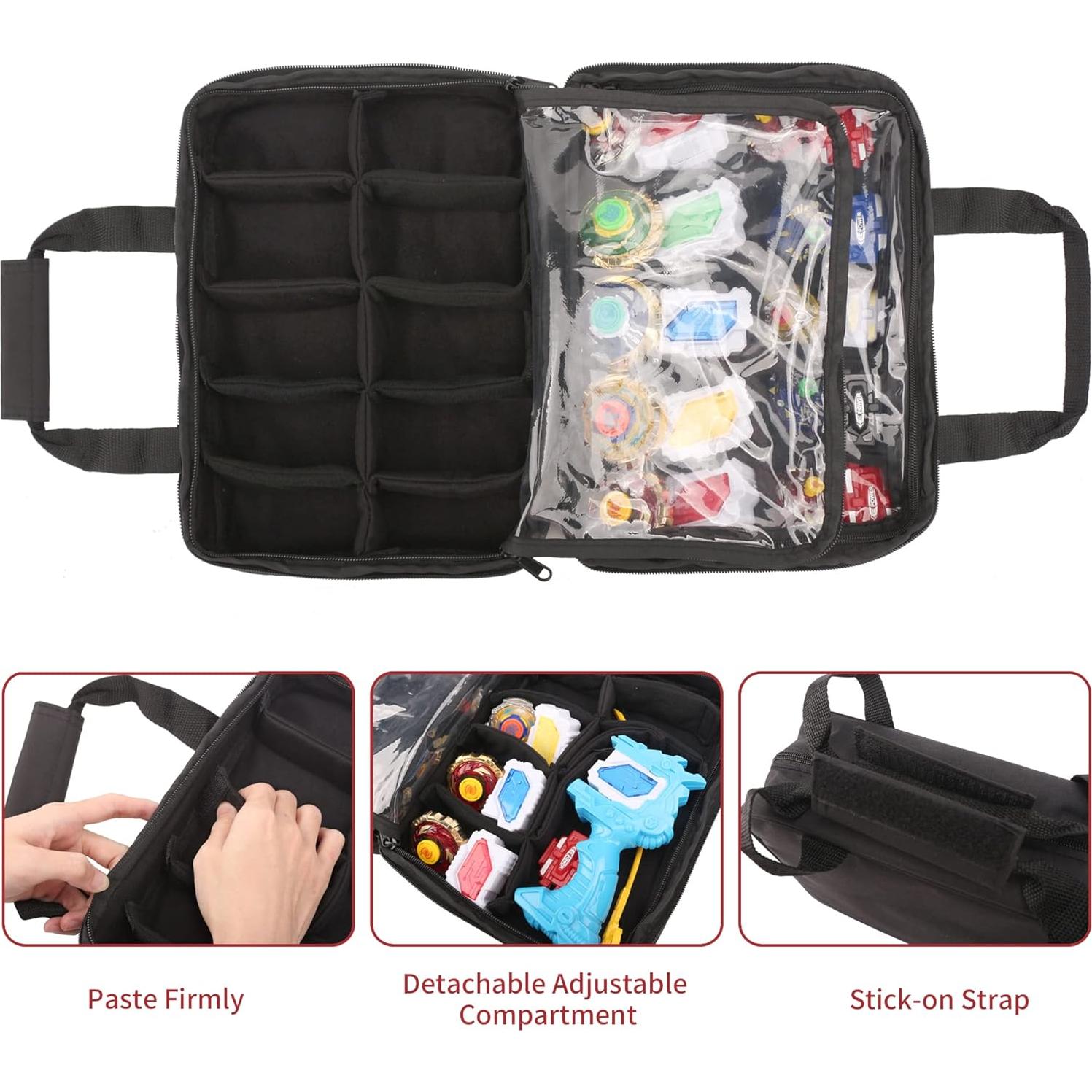 Estuche para Spinners de Batalla KISLANE 40 Ranuras Negro