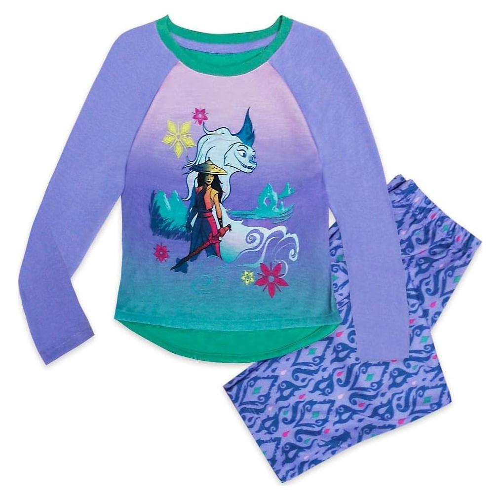 Pijama Disney Raya y el Último Dragón Niñas 9-10 Azul