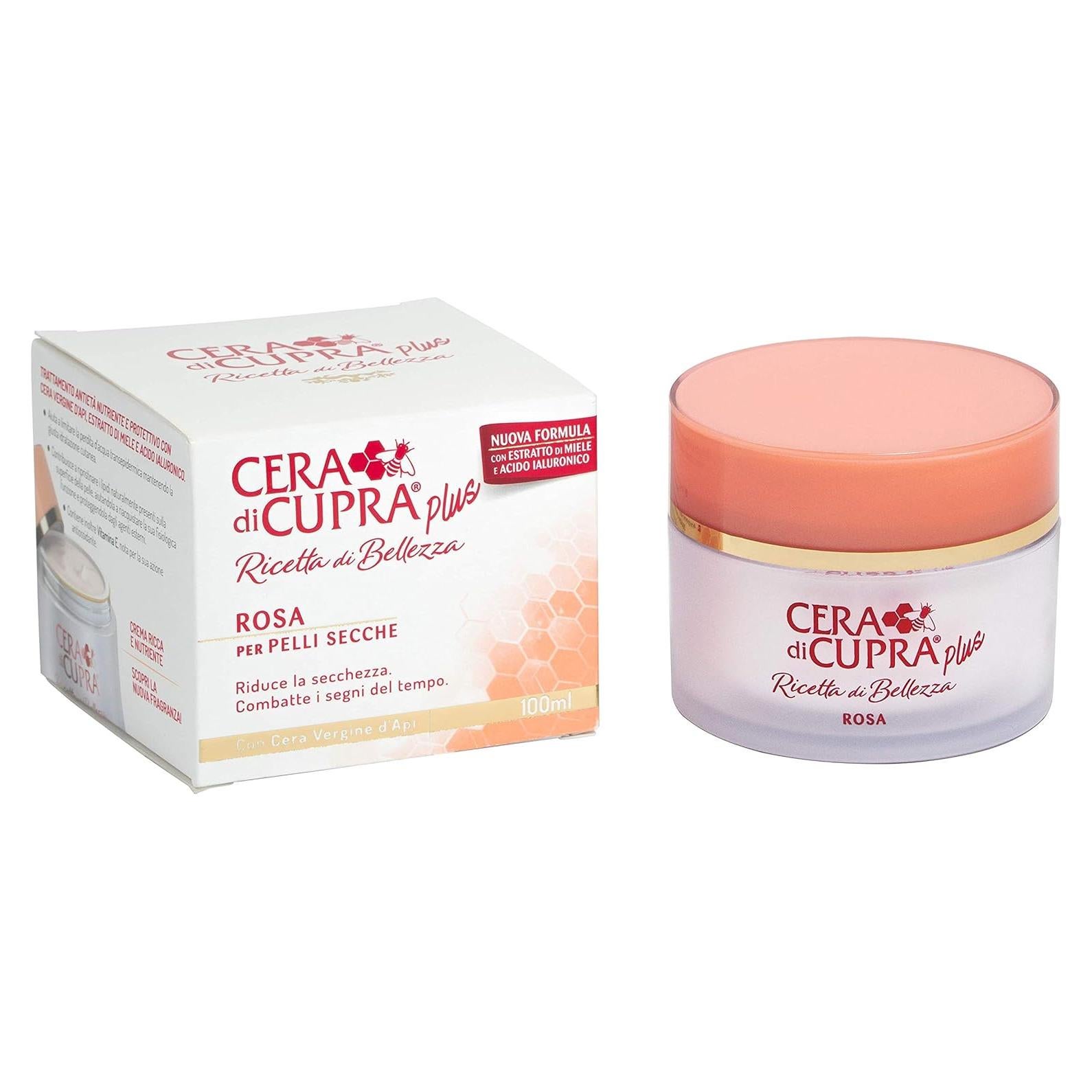 Crema Anti-edad Plus Rosa 100ml para Piel Seca - Importada