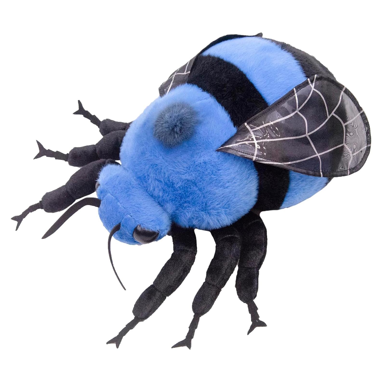 Juguete de Peluche Abejorro Azul 20 cm Frankiezhou