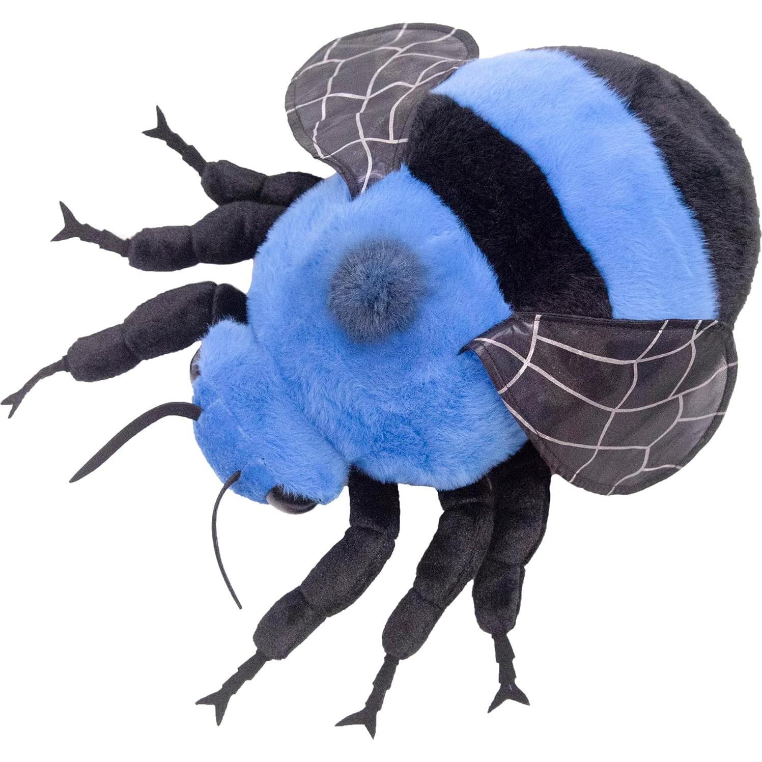 Juguete de Peluche Abejorro Azul 20 cm Frankiezhou