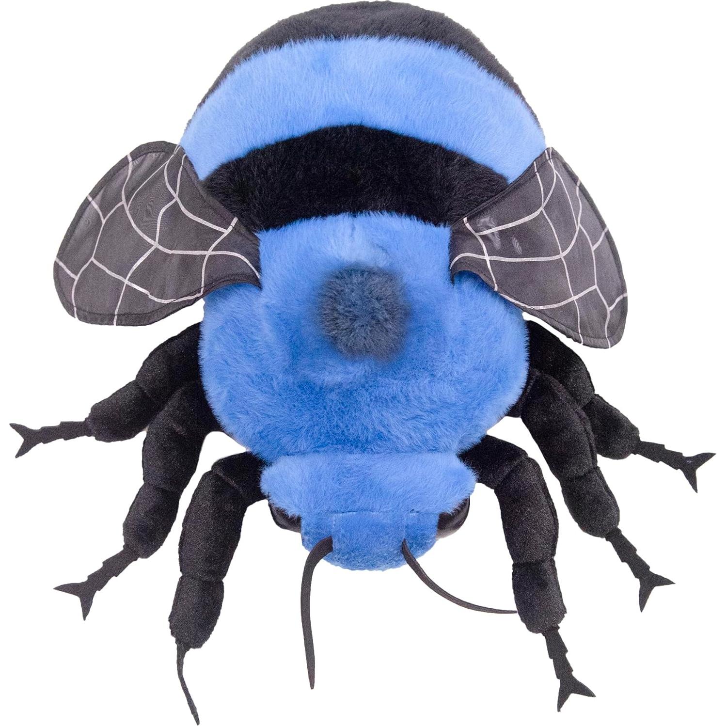 Juguete de Peluche Abejorro Azul 20 cm Frankiezhou