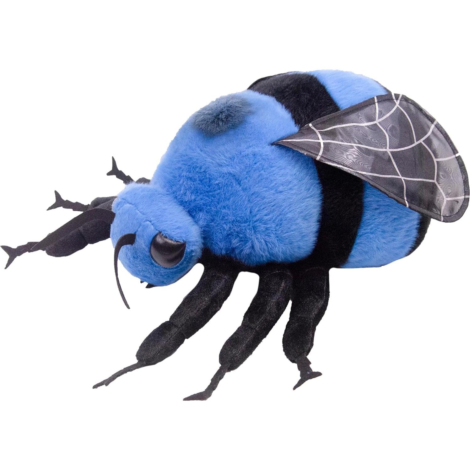 Juguete de Peluche Abejorro Azul 20 cm Frankiezhou
