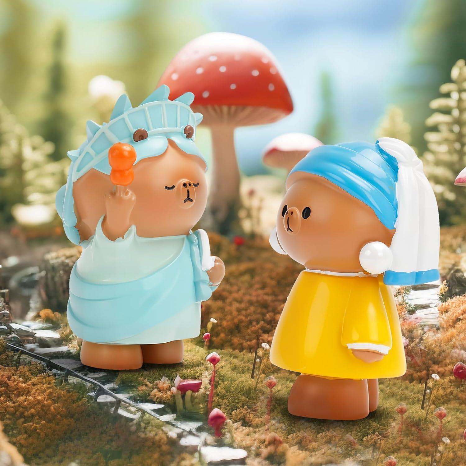 Figuras Coleccionables Capybara LUCKJOY - Arte Clásico