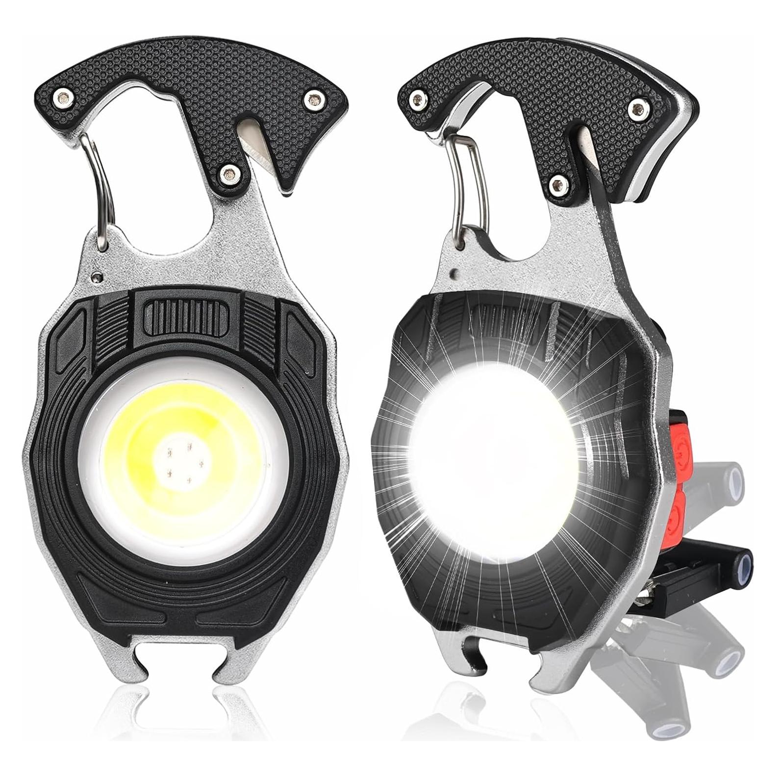 Linterna de Trabajo COB Recargable CHICES 1600 Lúmenes 2 Pcs