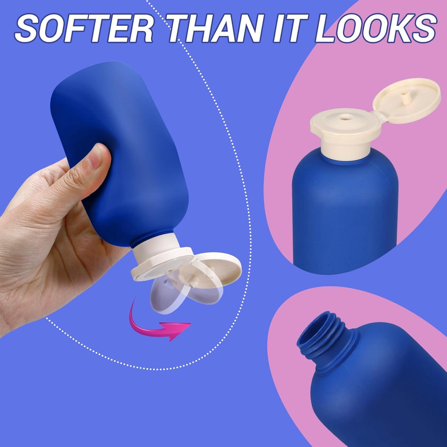 Botellas de Viaje Reutilizables ASEVAT 190ml a Prueba de Fugas