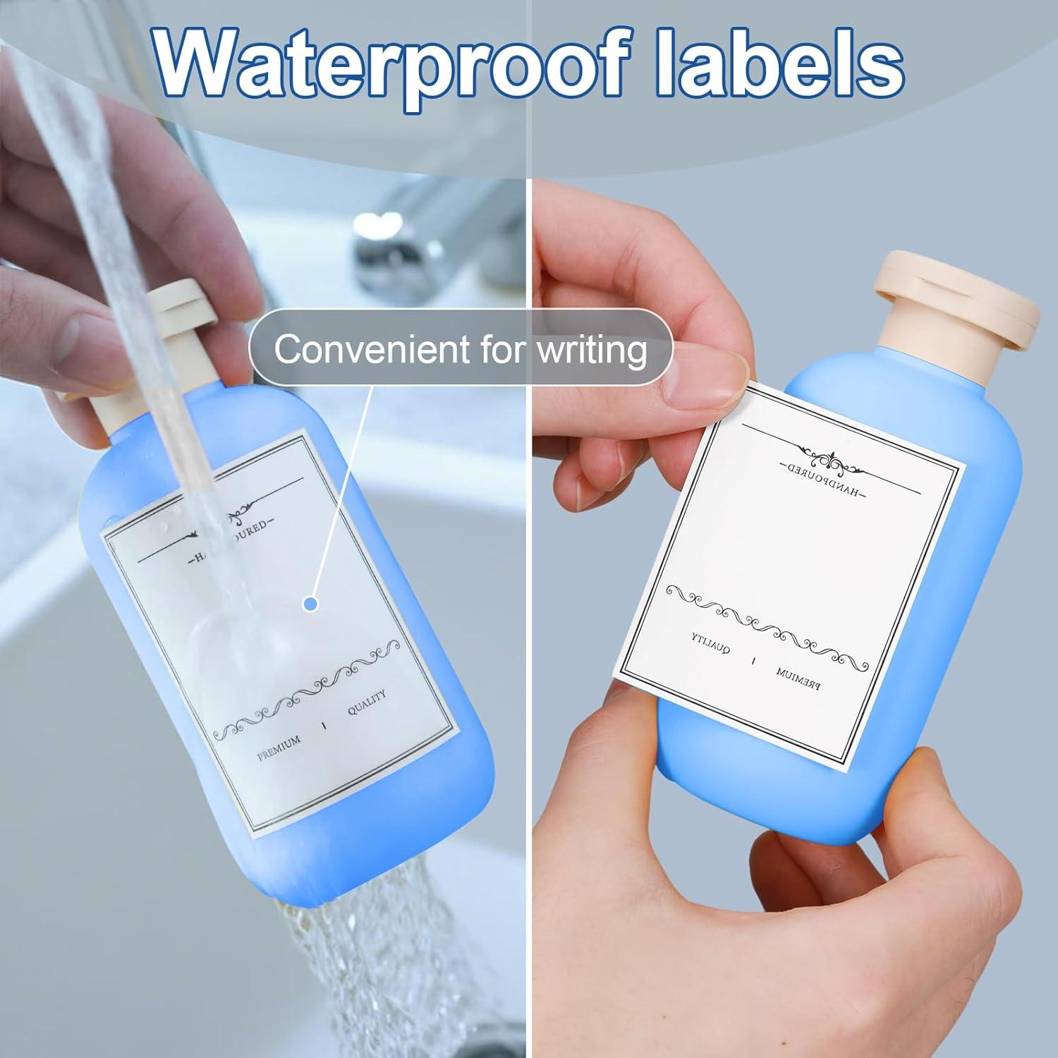 Botellas de Viaje Reutilizables ASEVAT 190ml a Prueba de Fugas