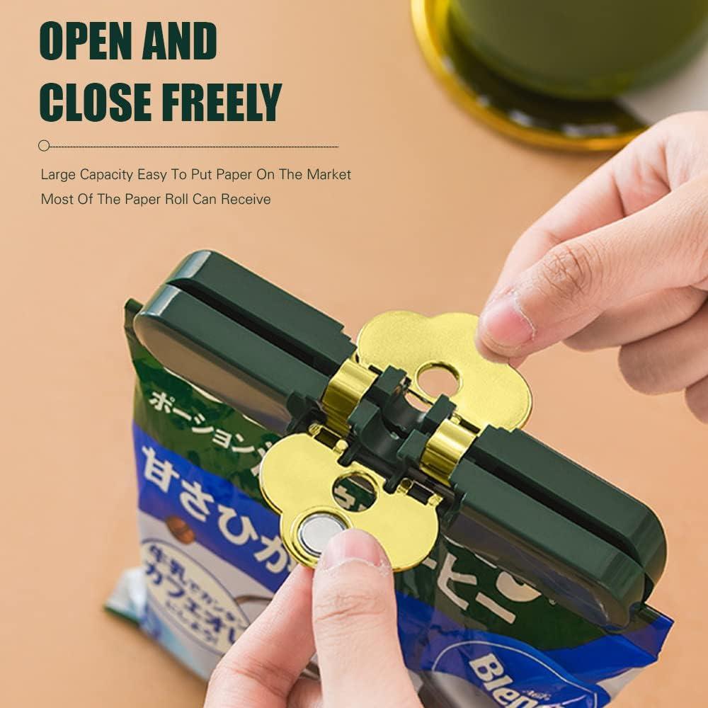 Clips de Sellado de Bolsas YeeKichen Modelo A - Verde