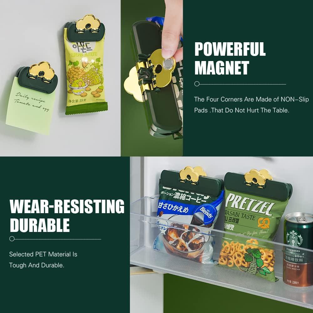 Clips de Sellado de Bolsas YeeKichen Modelo A - Verde