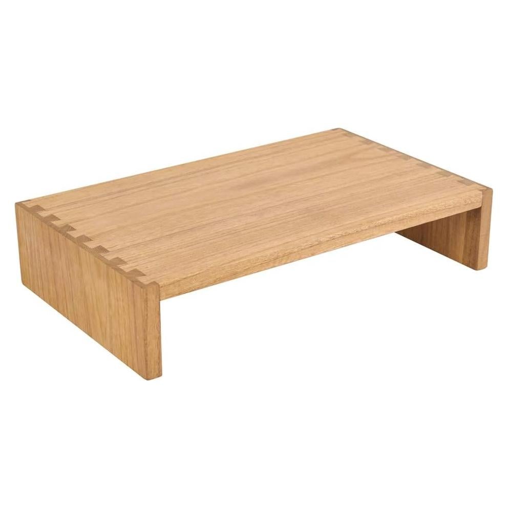 Soporte para Monitor de Madera KIRIGEN 39cm Natural