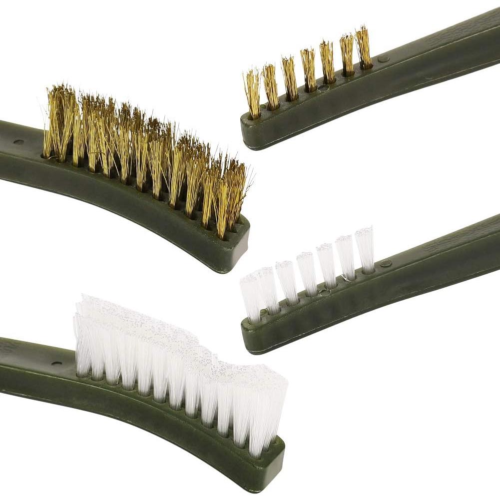 Kit de limpieza de armas Accmor AC4381, 7 piezas, cepillos y picos