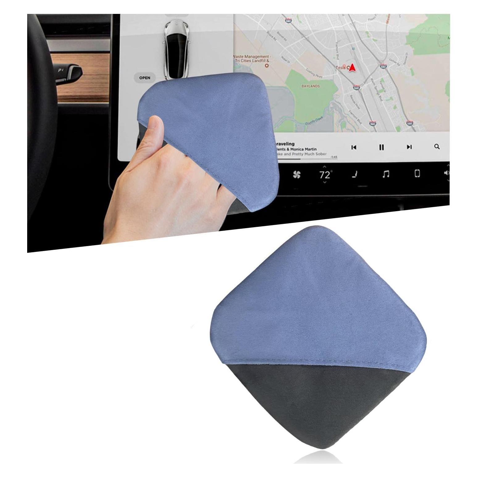 Limpiador de Pantallas de Coche Ohleats, Paño Microfibra 1Pcs