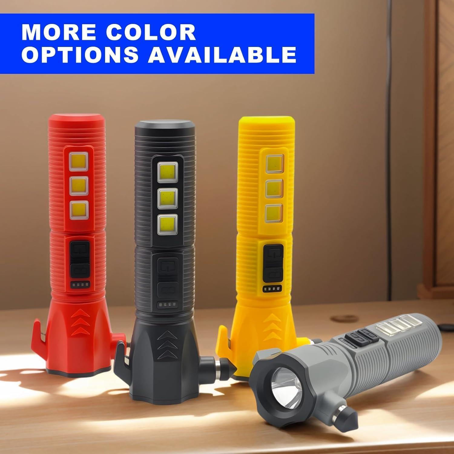 Linterna de Emergencia GEEBONFLUGENS 2000 Lúmenes USB 108g