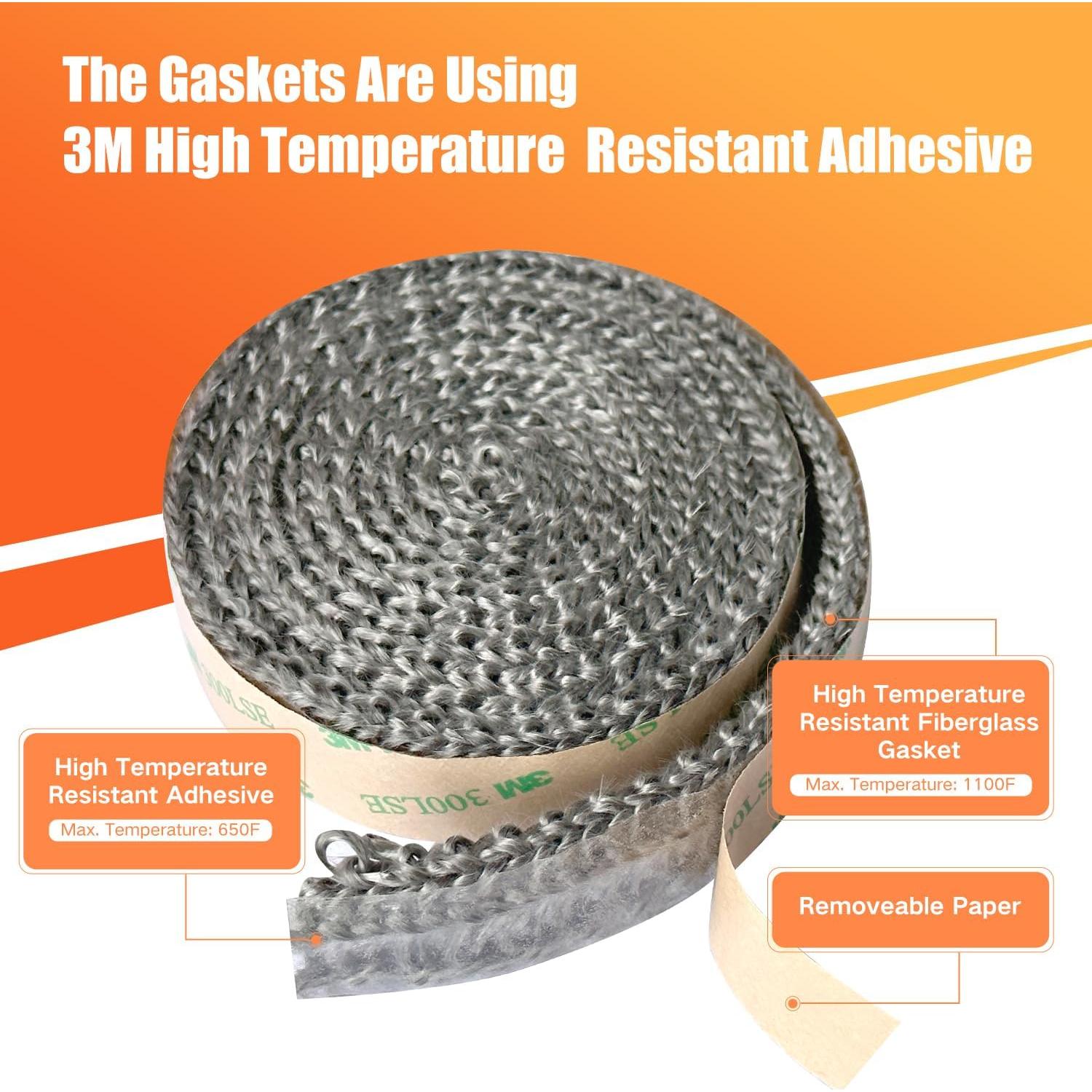 Cinta de Goma Autoadhesiva Protalwell 182.88 cm para Estufa