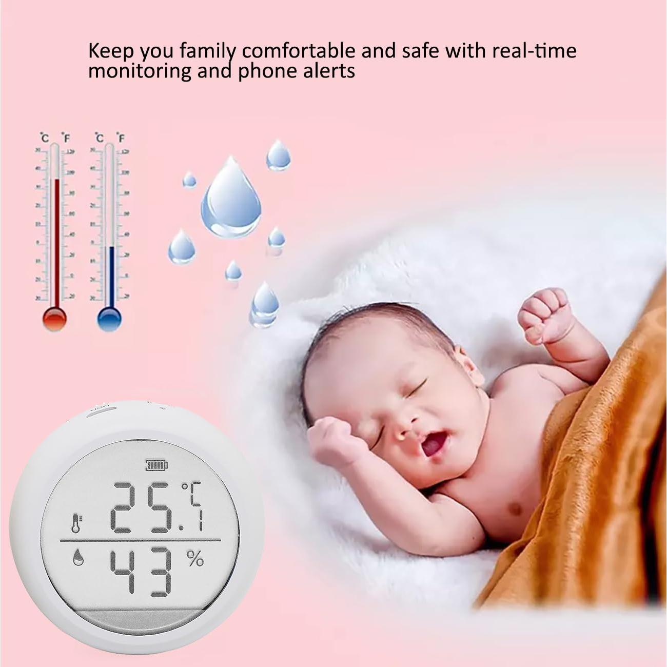 Sensor de Temperatura y Humedad WiFi Smarter Living KMG-TY111B