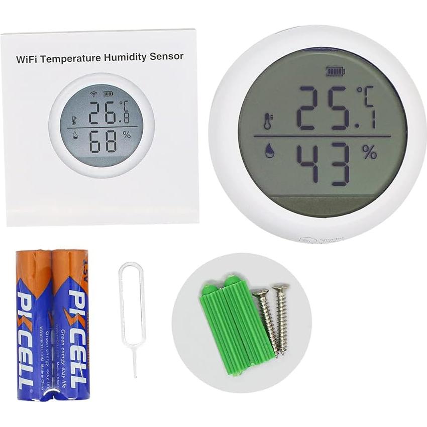 Sensor de Temperatura y Humedad WiFi Smarter Living KMG-TY111B