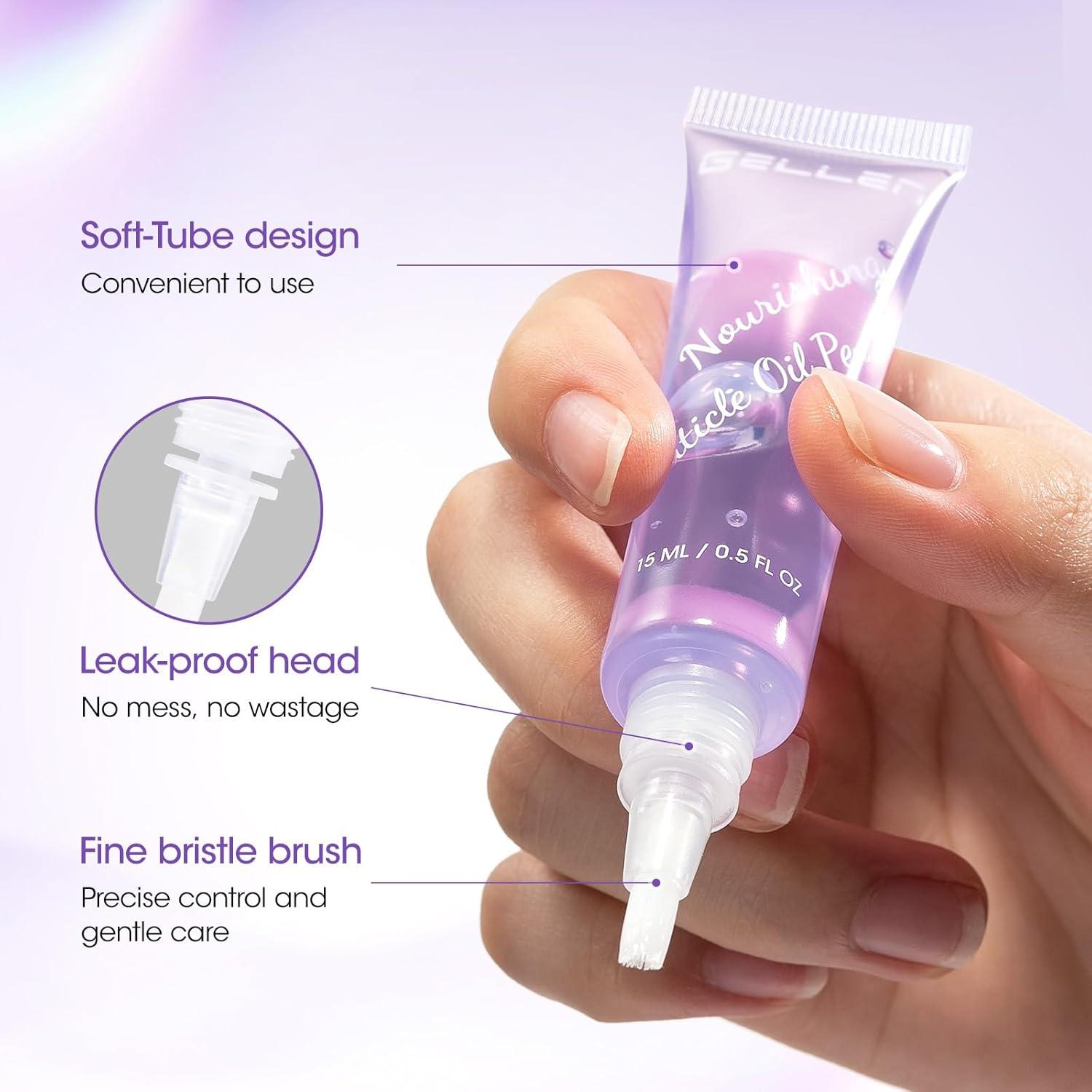 Bolígrafo Aceite Cutículas Gellen 15ml Lavanda Nutritivo