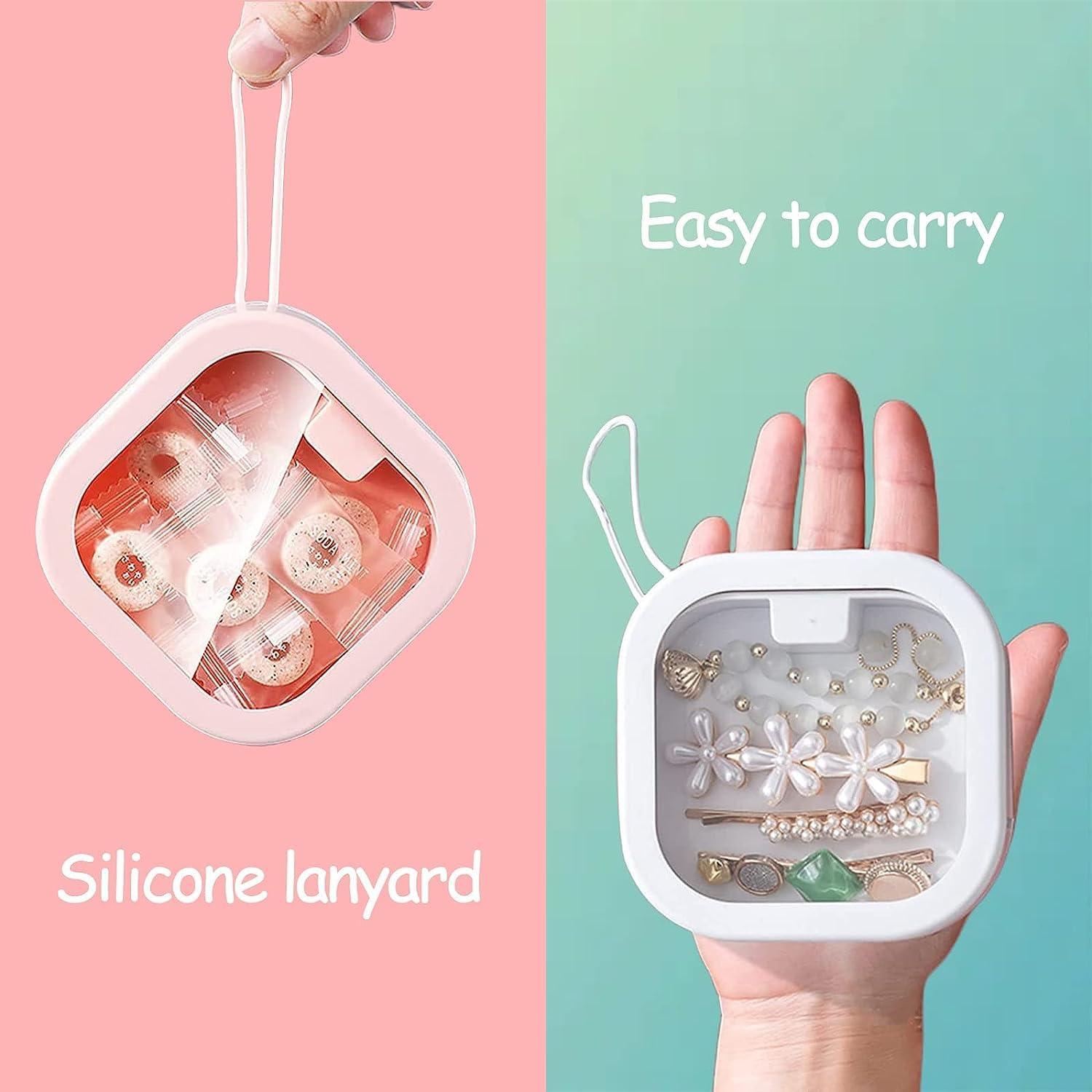 Organizador de Lazos para Cabello Nvhaly 2 Pcs Blanco