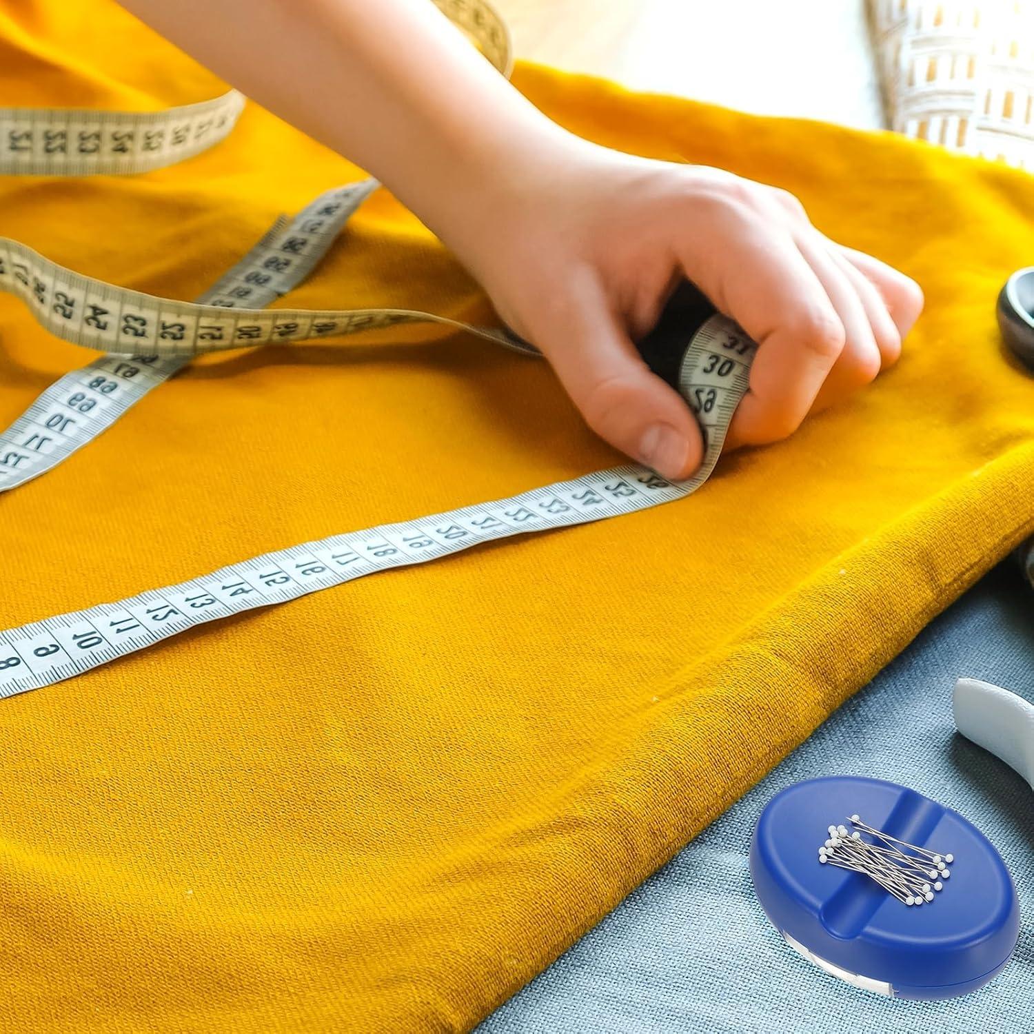 Soporte Magnético para Alfileres PATIKIL 2 Pcs Azul 10.4x7x3.6 cm