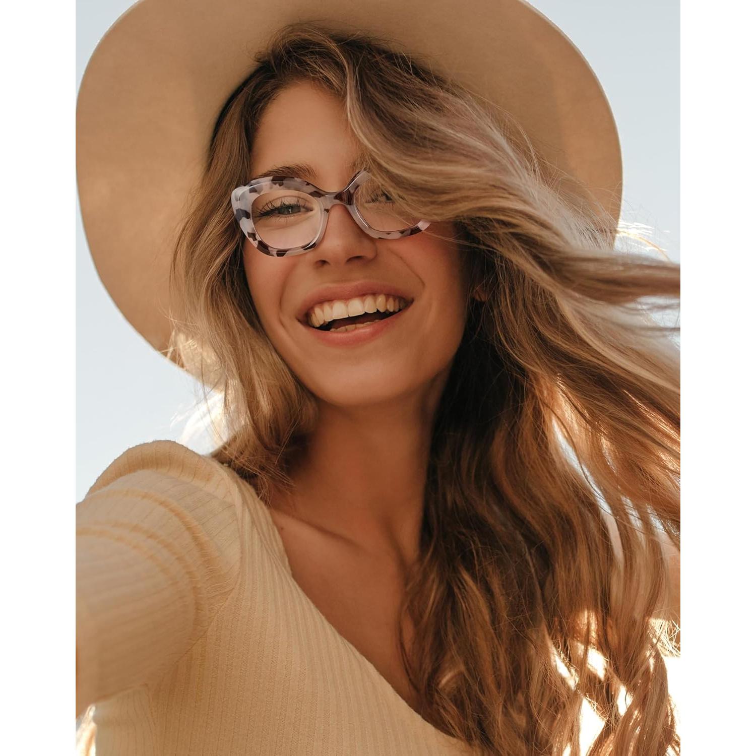 Gafas de lectura JM para mujeres - 3 pares con bloqueo luz azul