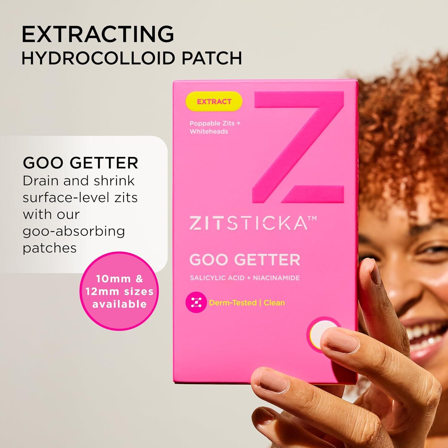 Parche Hidrocoloide ZitSticka Goo Getter 108 Unidades para Granos