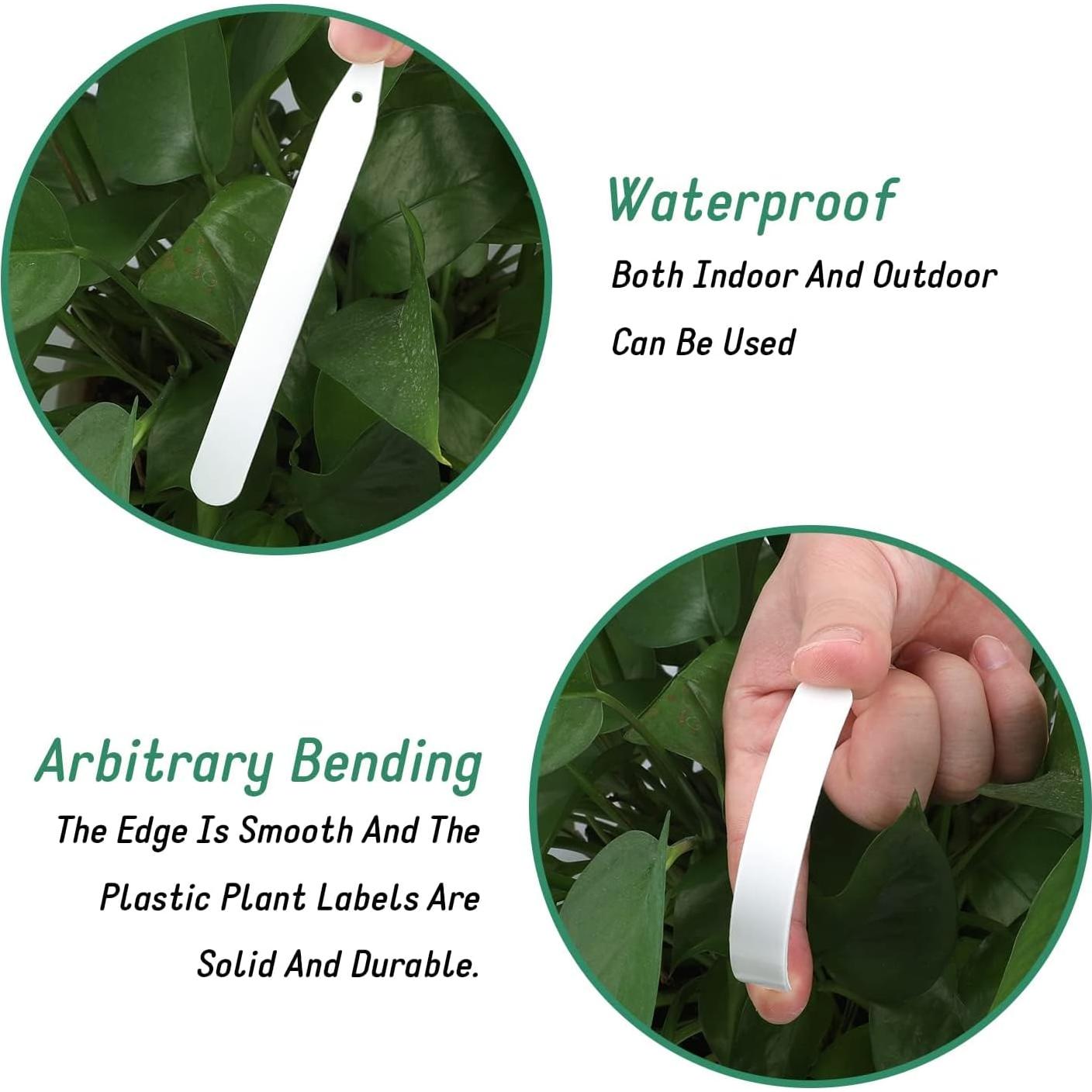 Etiquetas de Plástico para Plantas KINGLAKE 100 Pcs 11.9 cm