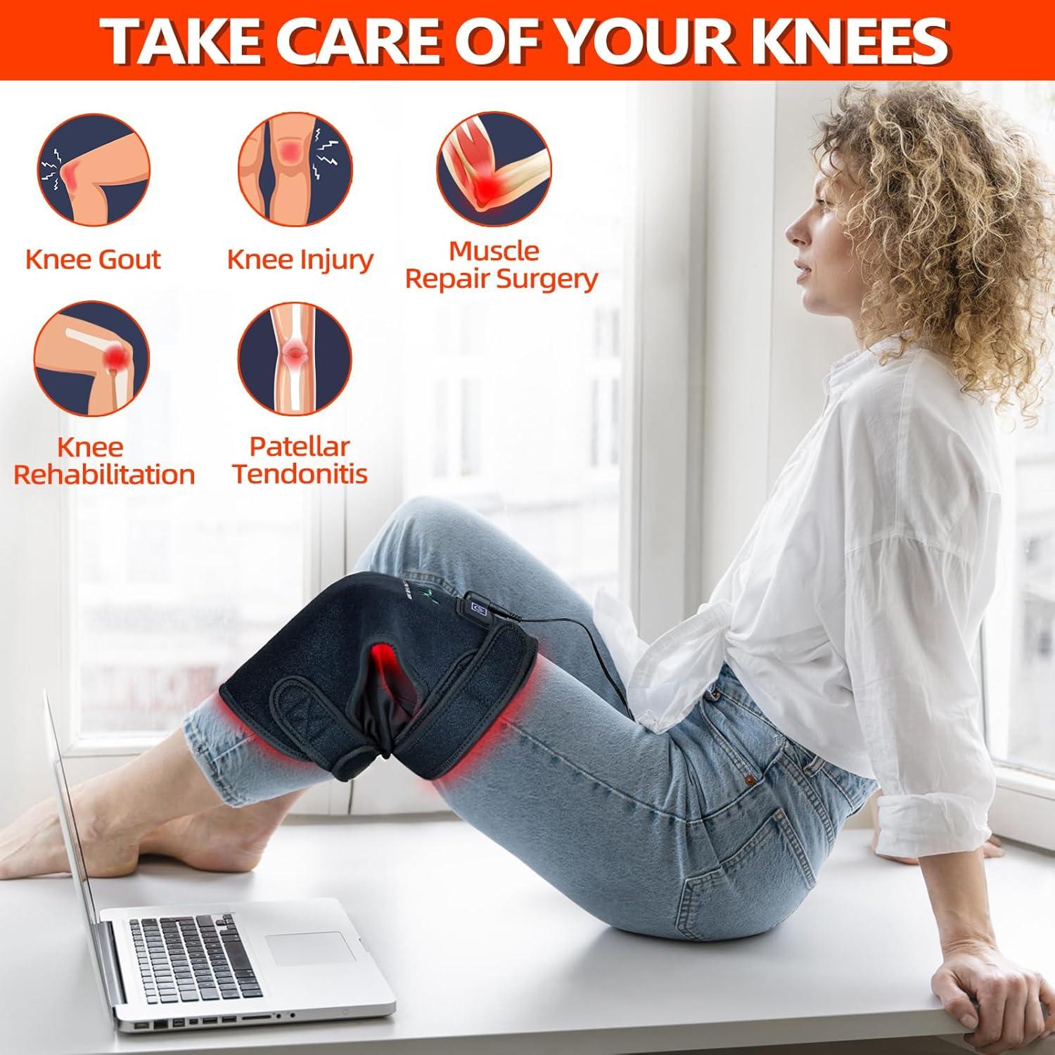 Almohadilla de Luz Roja UTK 162 LEDs para Alivio de Dolor