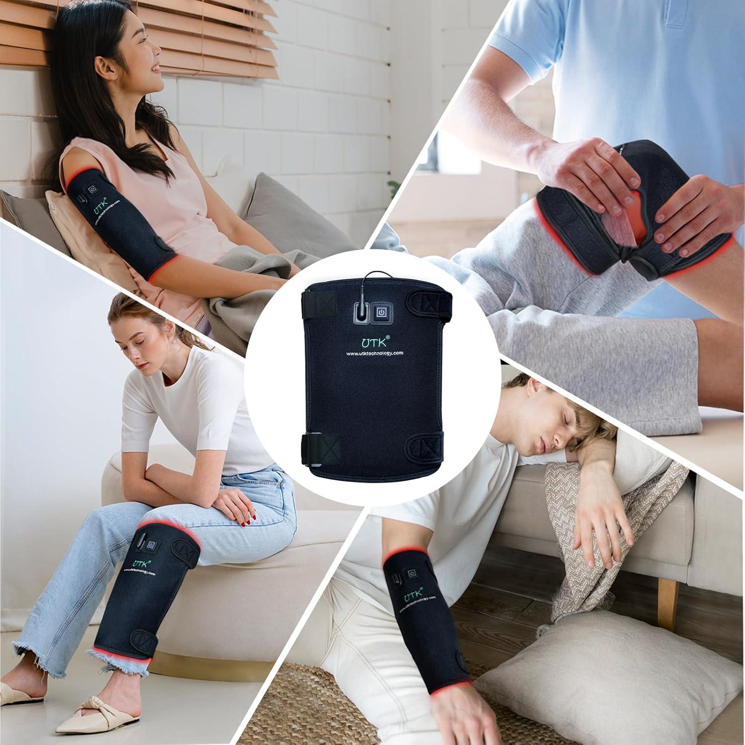 Almohadilla de Luz Roja UTK 162 LEDs para Alivio de Dolor