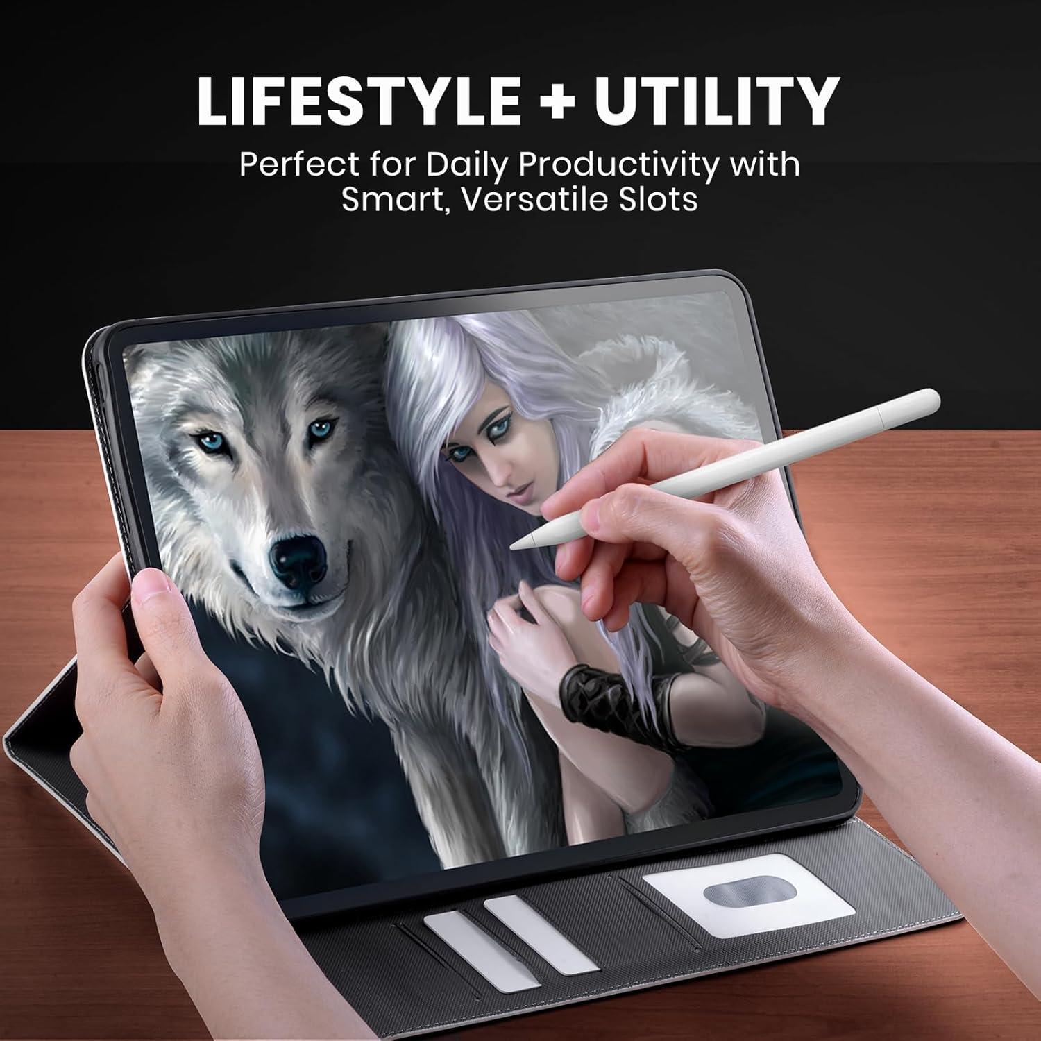 Cartera de Cuero Head Case Designs Sarah Richter para Kindle 5