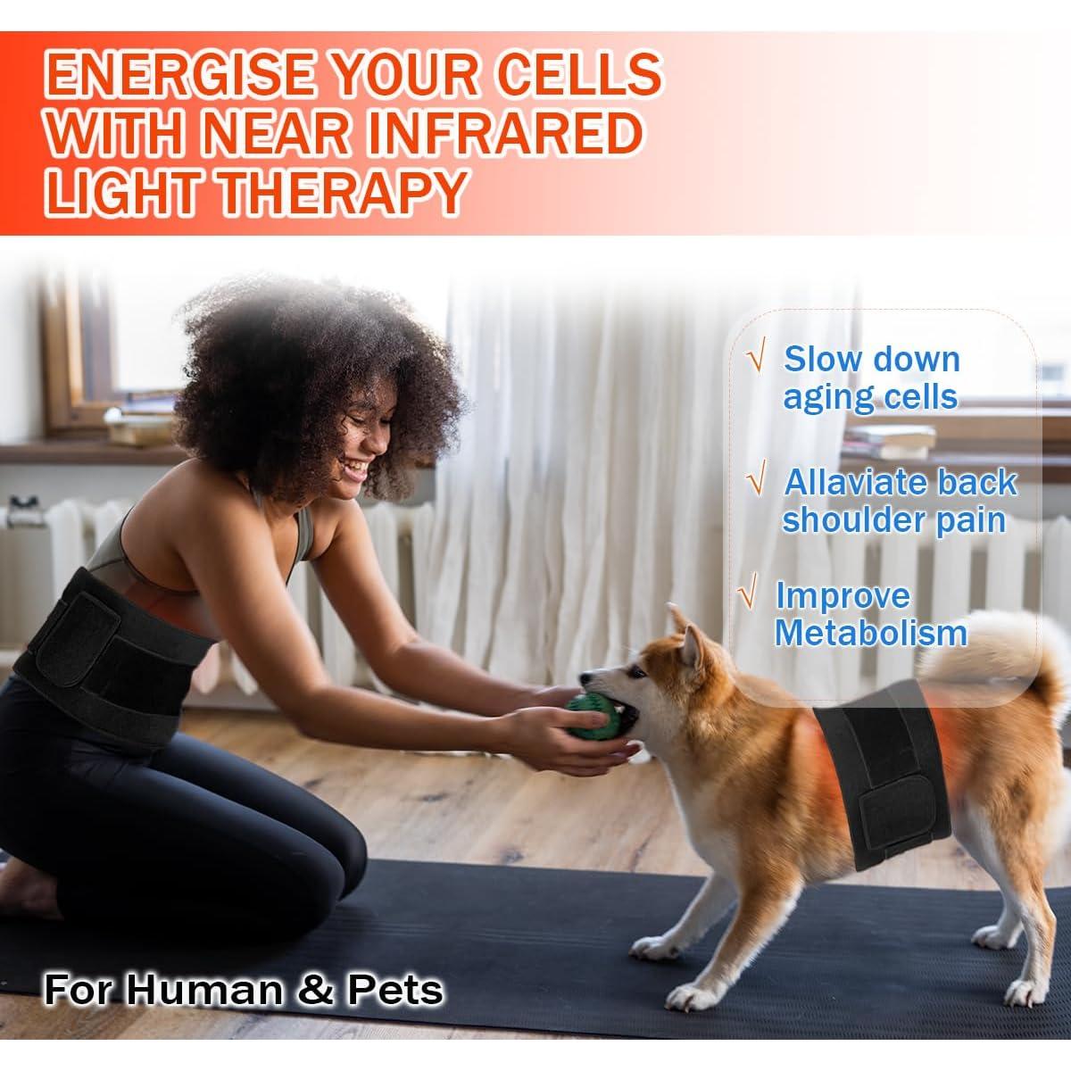 Almohadilla de Luz Roja Bonodave 40.89x20.07cm Alivio Dolor