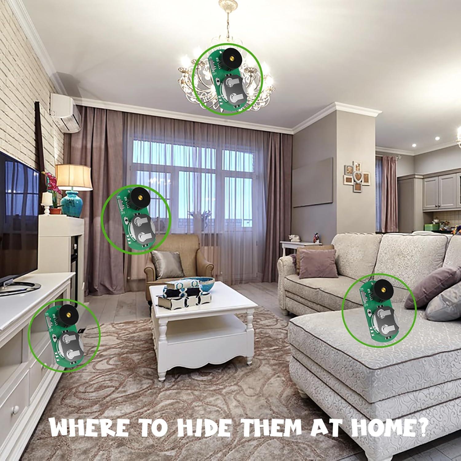 Paquete de 3 Hacedores de Ruido Ocultos Acessorz - Broma Práctica