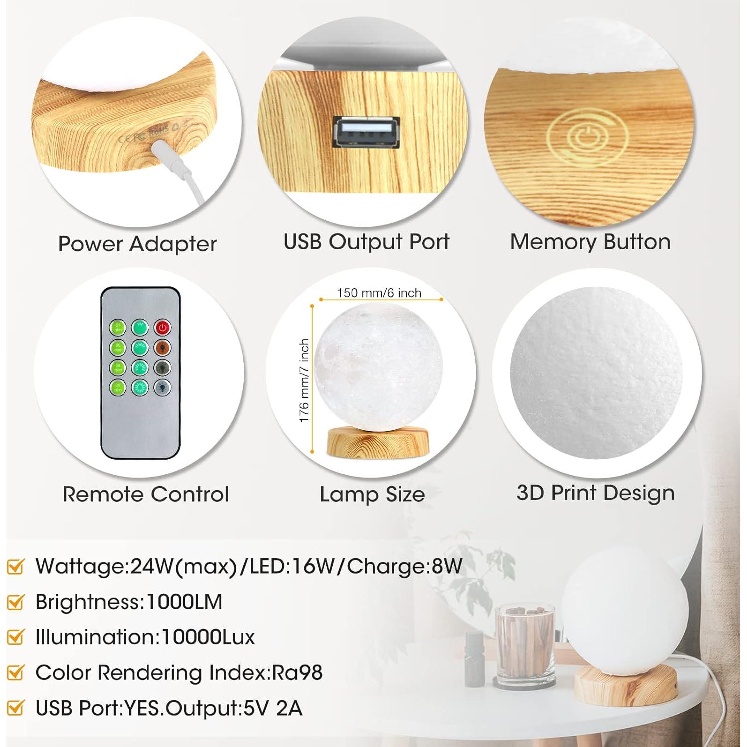 Lámpara de Terapia de Luz H&B VL-ML-TDWW24W02 10000 LUX