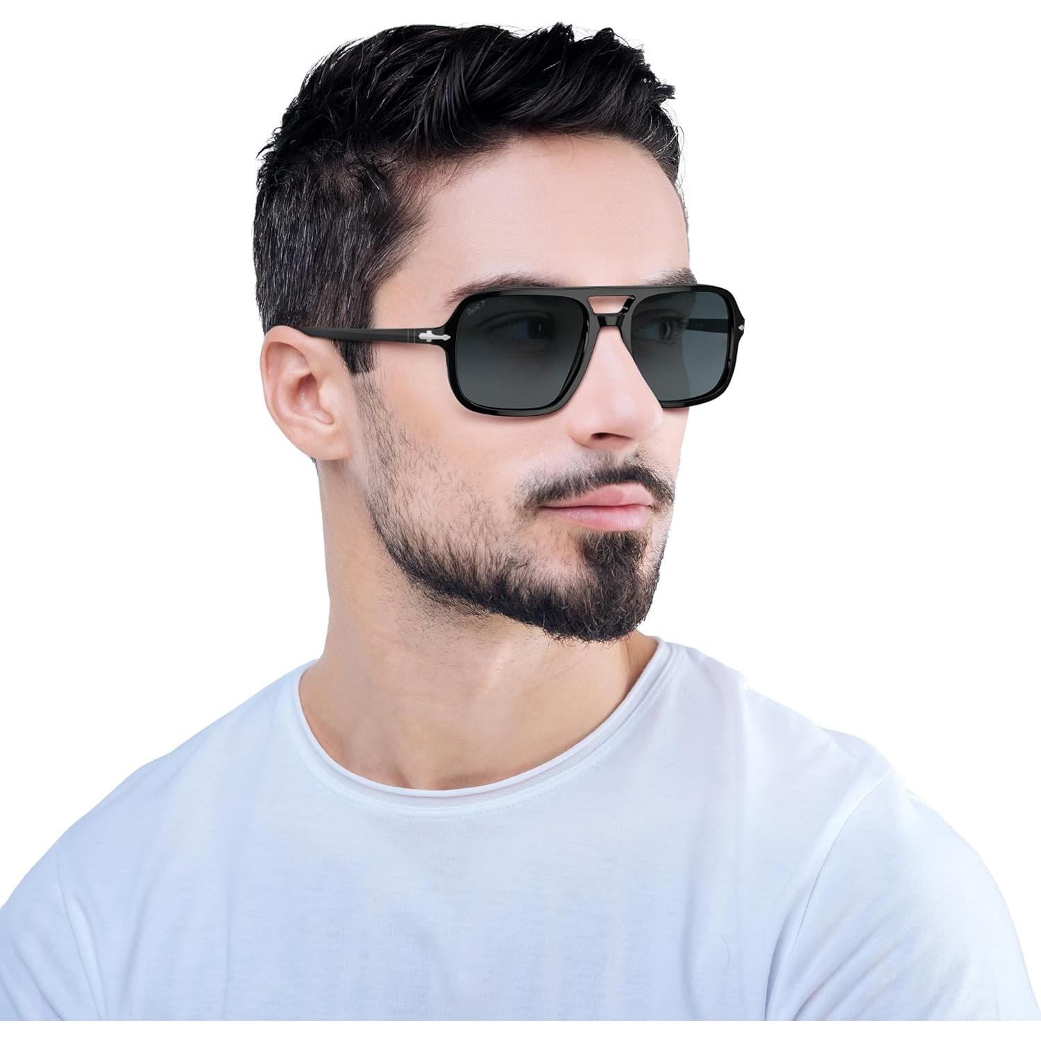 Gafas de sol Persol PO3328S Aviador Negro 58mm UV400