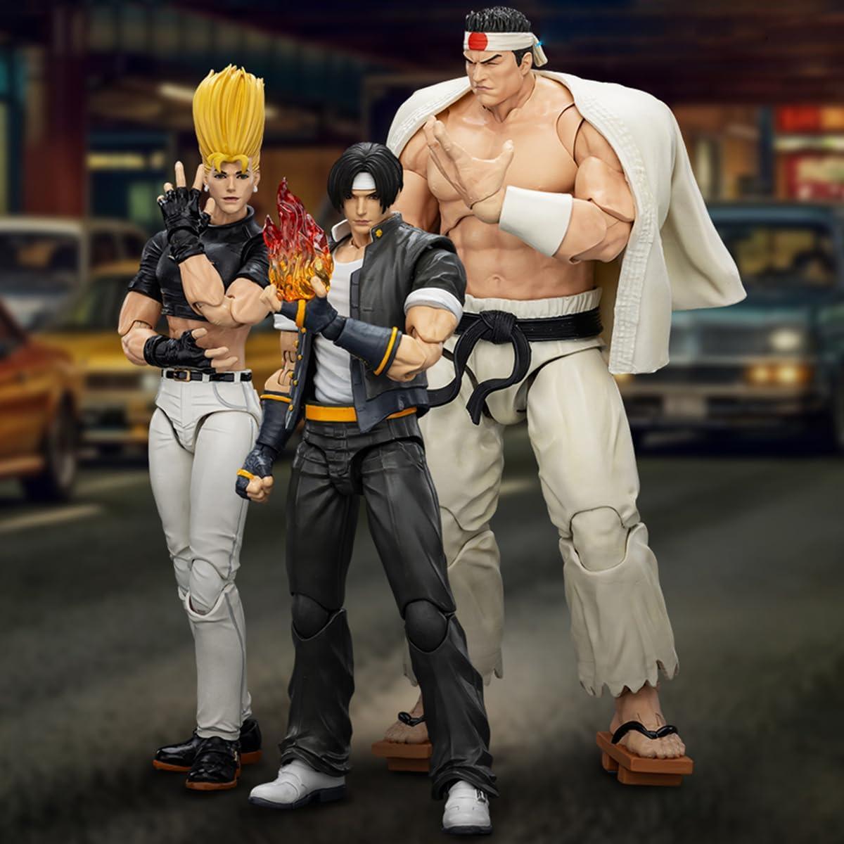 Figura de Acción JOYTOY KOF 98UM - Modelo Articulado 3PCS