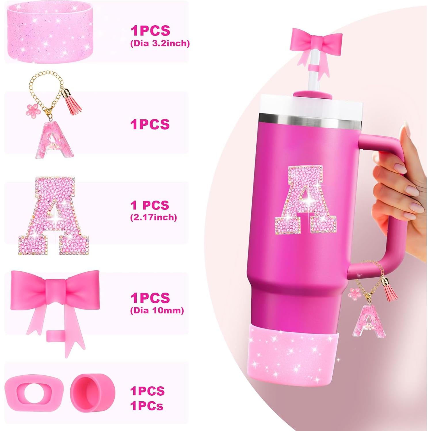 Juego de Accesorios Rosa para Taza Stanley 30oz y 40oz