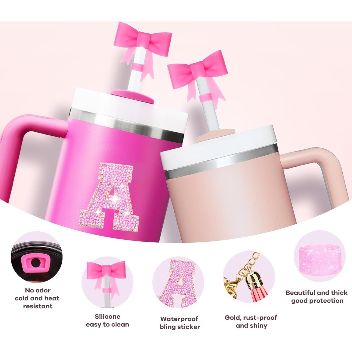 Juego de Accesorios Rosa para Taza Stanley 30oz y 40oz