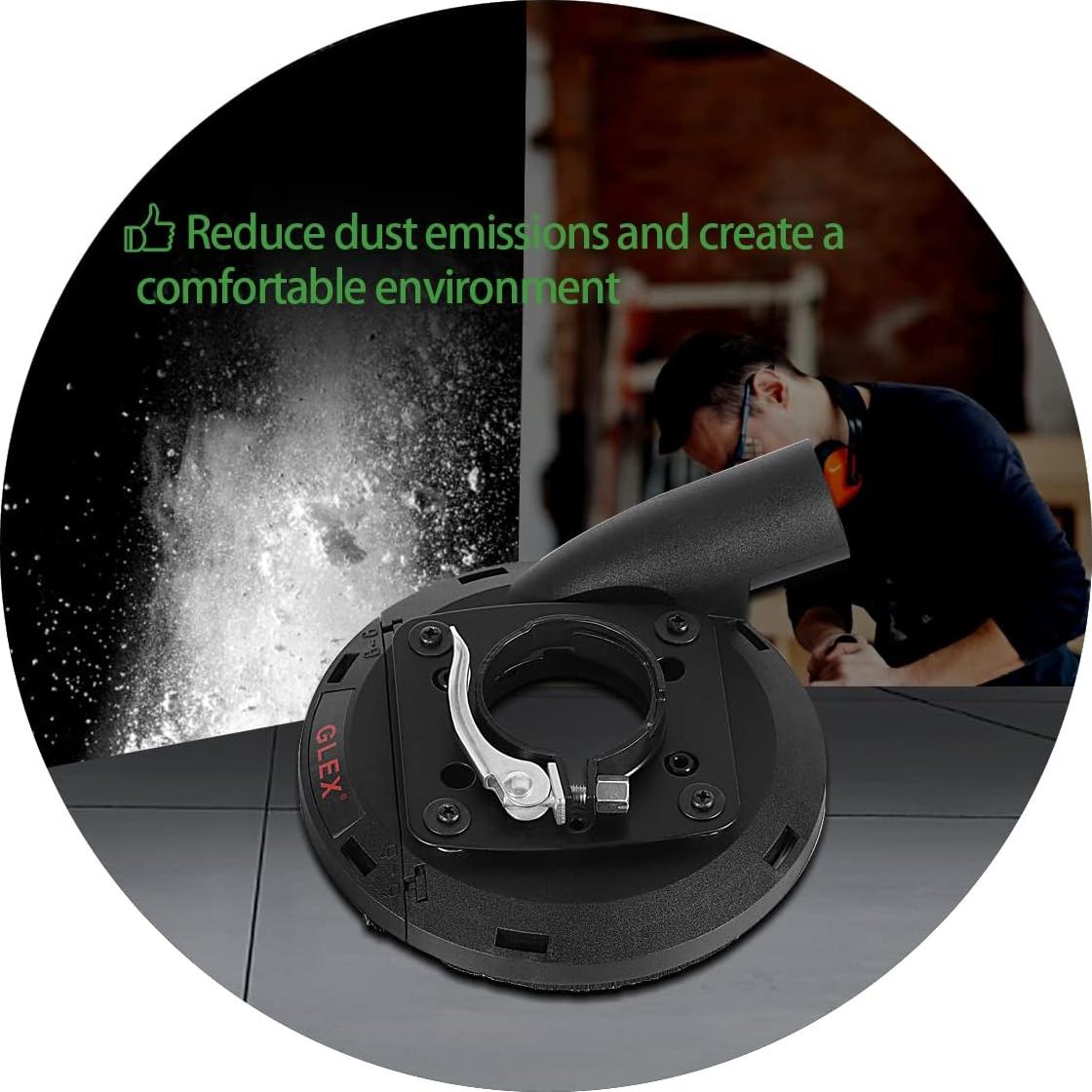 Protector de Polvo GLEX para Amoladora Angular 125mm