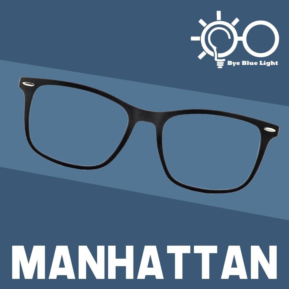 Gafas Antirreflejo Bloqueadoras de Luz Azul Bye Blue Light Manhattan